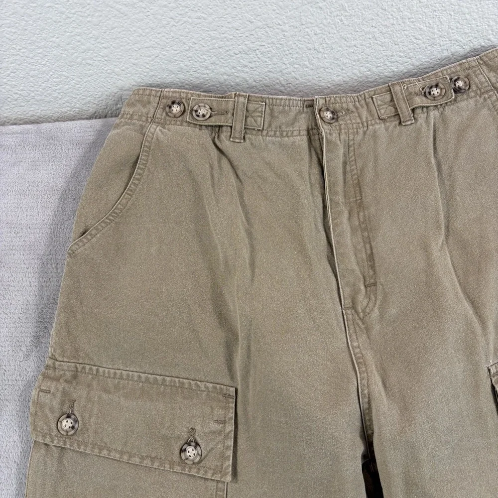 Vintage Banana Republic Mill Valley Cargo Cinch‎ Waist Pants Women 16 Safari